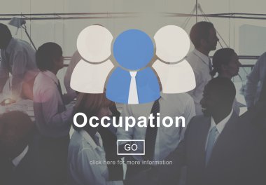 Ofiste çalışan iş adamları 