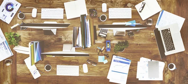 Messy Office with No People — Stock Photo, Image