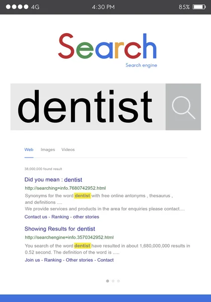 Internet Search Concept — Stock Photo, Image