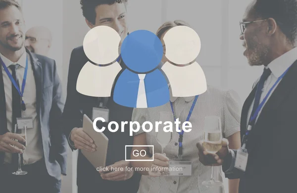 Üzleti csapat és a kollégák — Stock Fotó