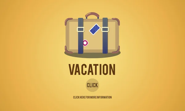 Modello con concetto di vacanza — Foto Stock