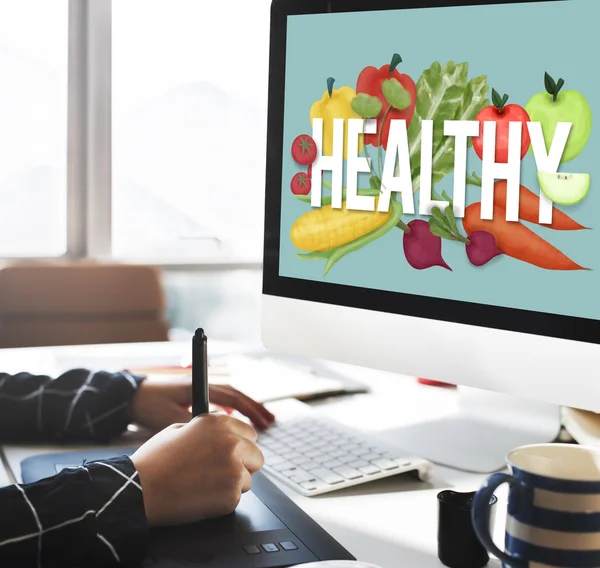 Person working in office — Stock Photo, Image