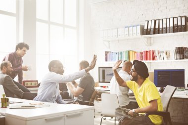 çalışan iş adamları