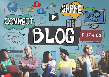 blog ile duvar çeşitlilik arkadaşları