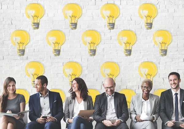 Grupo de empresários no trabalho — Fotografia de Stock