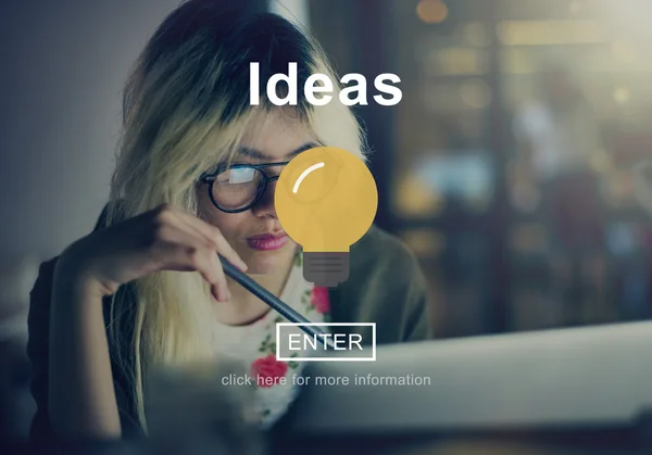 Sitio web de Ideas Innovación —  Fotos de Stock