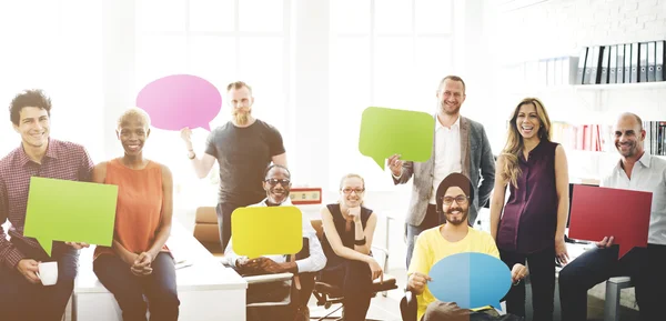 Diversità Persone all'incontro — Foto Stock