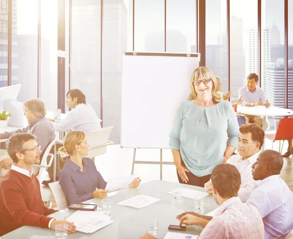 Business People at presentation in the Office — Stock Photo, Image
