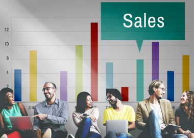 Satış konsepti ve çeşitlilik insanlar