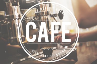 Kafede çalışan barista
