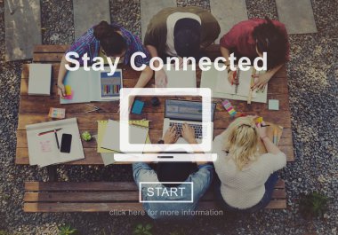 Bağlı kalmak etkileşim ağı