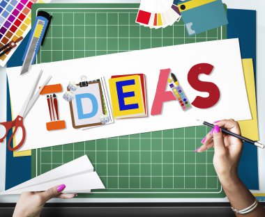 Fikirler yaratıcı kavramı kelime