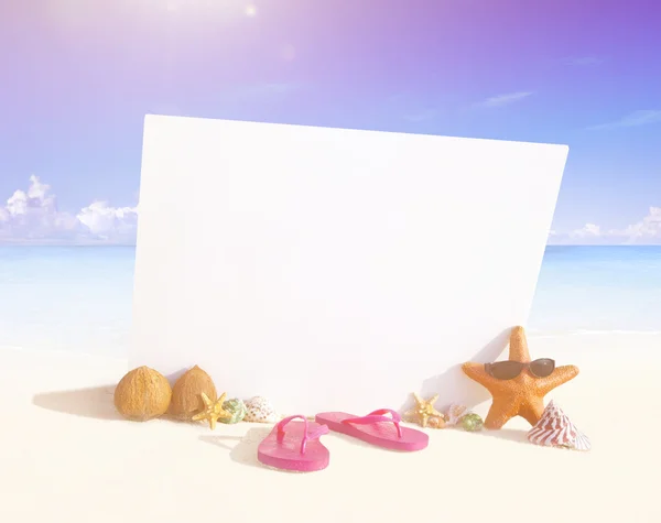 Paradise Beach Display — Stockfoto