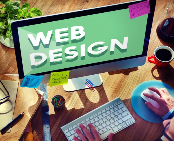 Concepto de diseño web —  Fotos de Stock