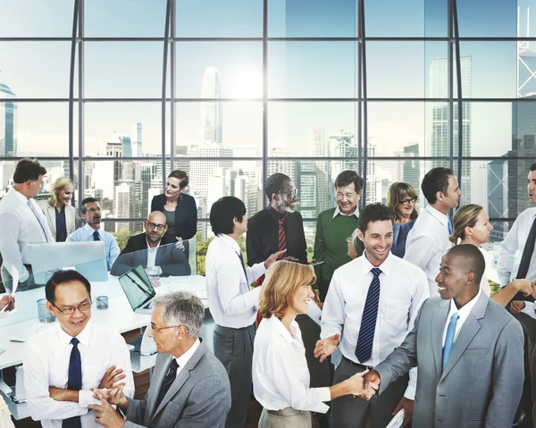 Equipe de negócios trabalhando juntos — Fotografia de Stock