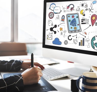 monitör multimedya bilgisayarla