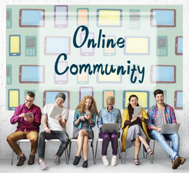 çeşitlilik insanlar ve online topluluk