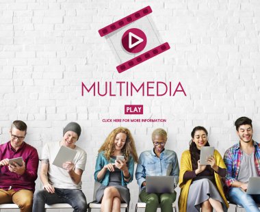 çeşitlilik insanlar ve Multimedya