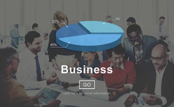 Business team working together — Stock Photo, Image