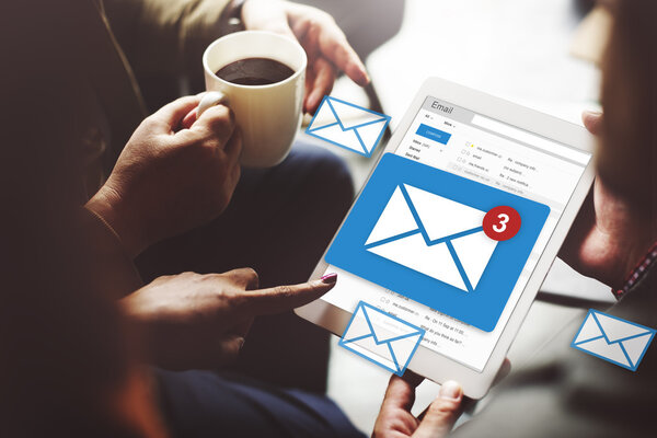 digital tablet with email