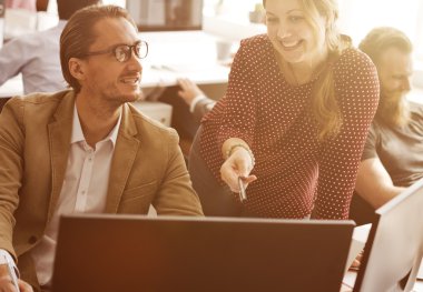 çalışan iş adamları