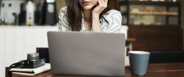 Concepto de chica turística — Foto de Stock