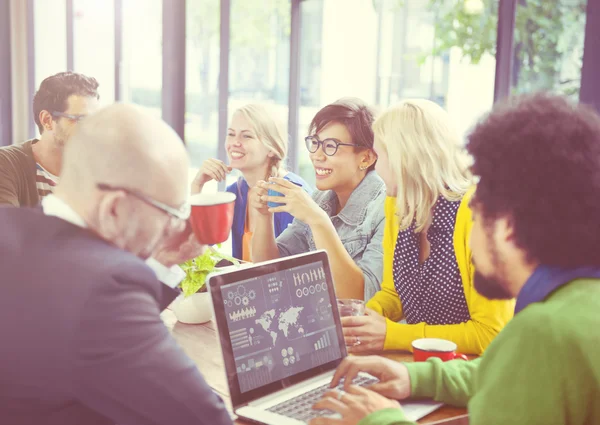 Cheerful Business People — Stock Photo, Image