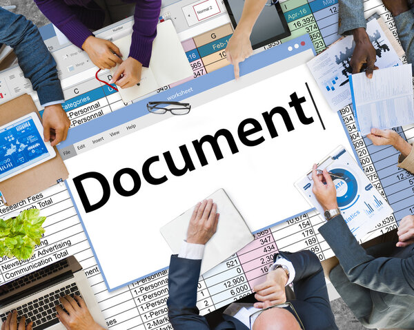 Document,Contract Forms Concept