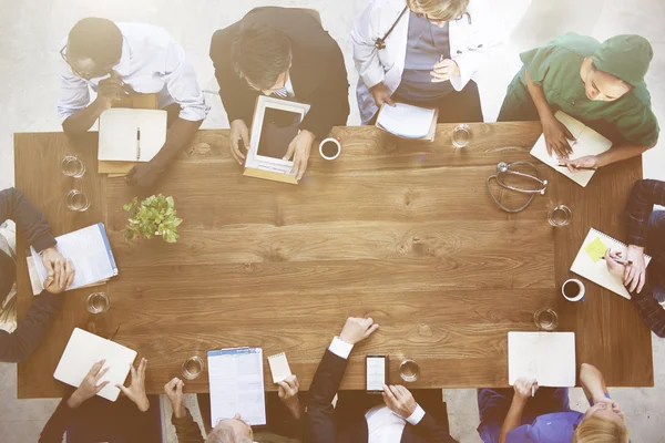 Group of Business People at meeting — Stock Photo, Image