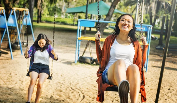 Hermanas adorables Amistad — Foto de Stock