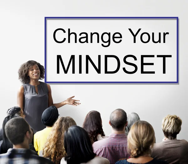 Diversity people and change your mindset — Stock Photo, Image