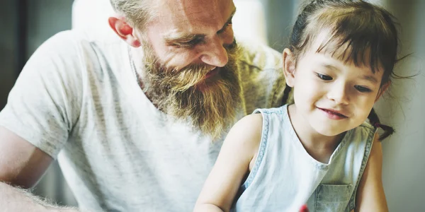 Familie ontspannen Concept — Stockfoto