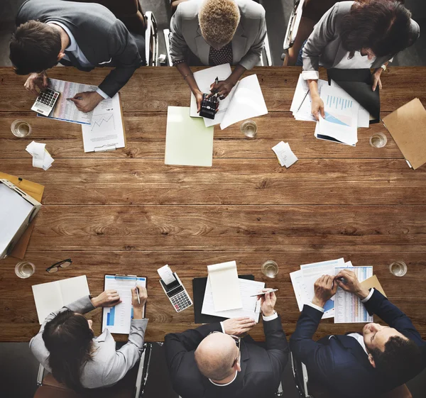 Grupo de empresarios en el trabajo — Foto de Stock