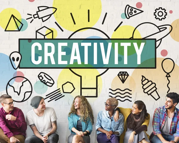 Diversity people and creativity — Stock Photo, Image