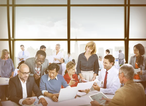 Business team working together — Stock Photo, Image