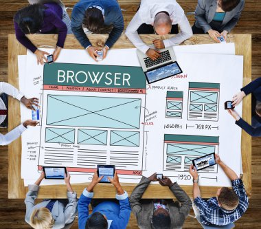 İş emekçilerin göz ile bağlan