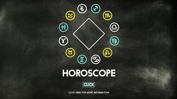 Horoskop und astrologische Kalenderzeichen — Stockfoto