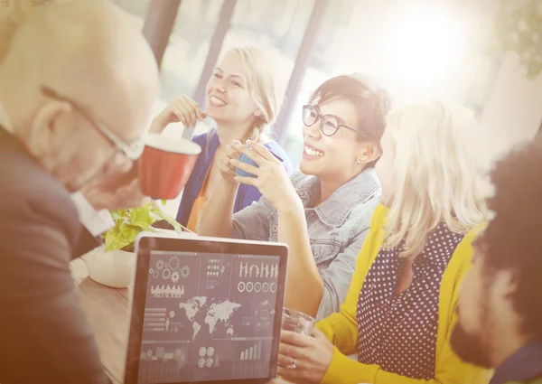 Gente alegre de negocios — Foto de Stock