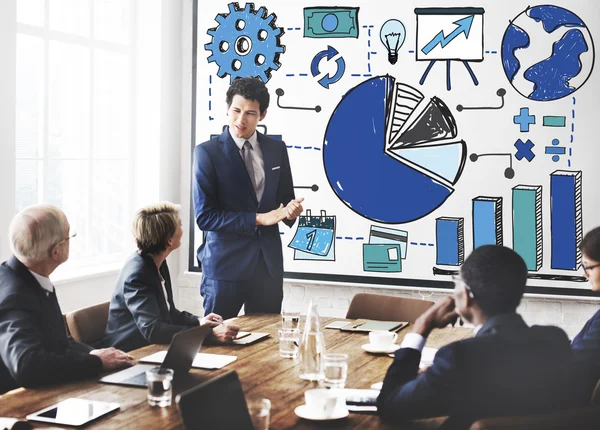 Business People at Meeting — Stock Photo, Image