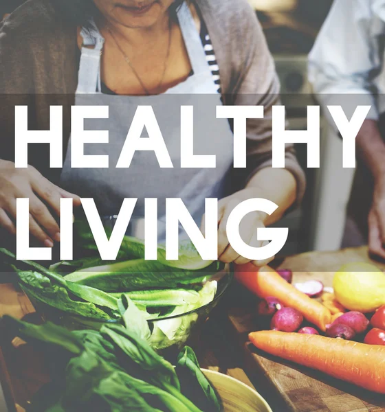 People prepare Healthy Food — Stock Photo, Image