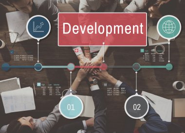 geliştirme kavramı ve iş insanlar