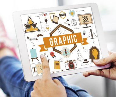 Dijital tablet grafik ile