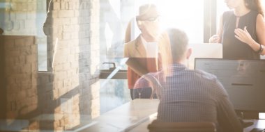 çalışan iş adamları