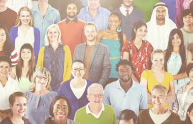 Çeşitlilik insanların büyük grup