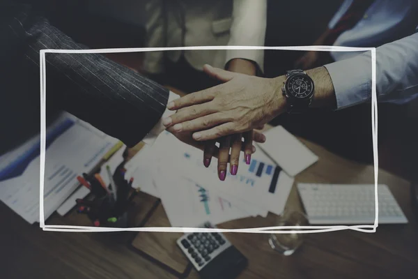 Group of business people at work — Stock Photo, Image