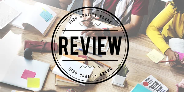 Review Evaluate Concept — Stock Photo, Image