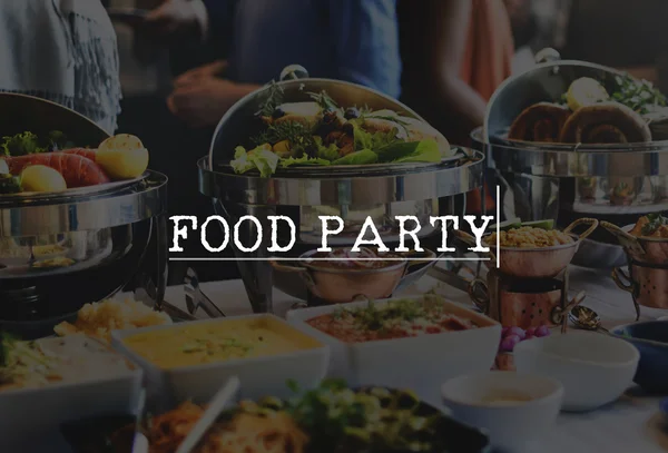 Buffet Party Concept — Stock Photo, Image