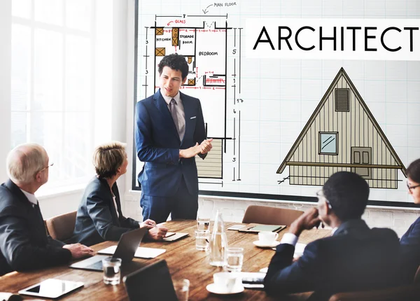 Equipo de negocios trabajando en la oficina — Foto de Stock