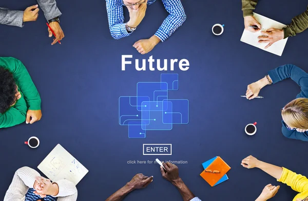 Future Technology, Internet Online Concept — Stock Photo, Image