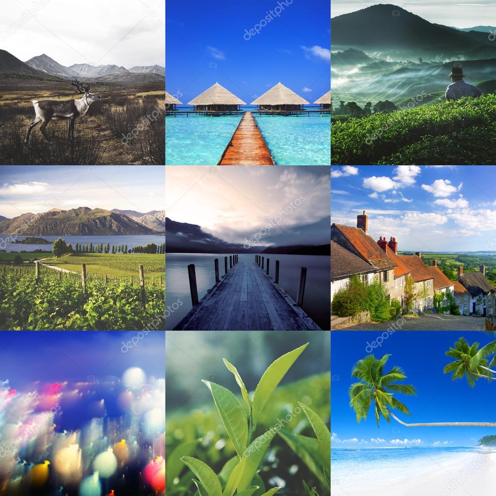 Beautiful Nature collage Stock Photo by ©Rawpixel 110947820